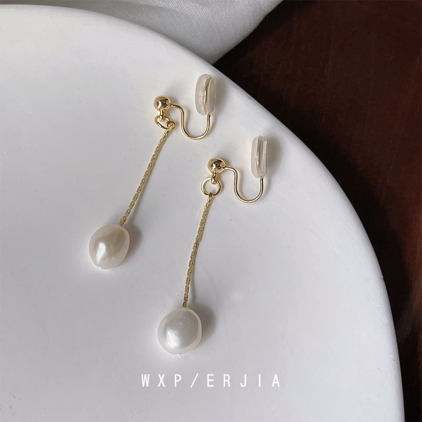 Alloy Ear Dangle Applique Cuff