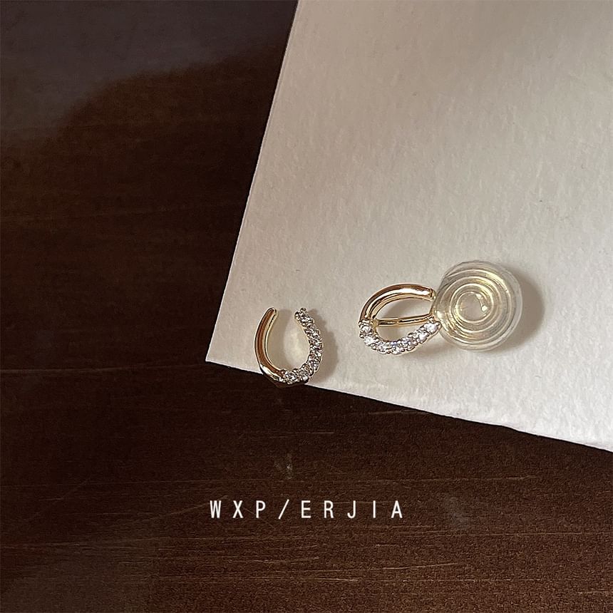 Cuff Rhinestone Ear Alloy