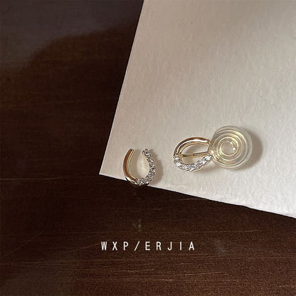 Cuff Rhinestone Ear Alloy