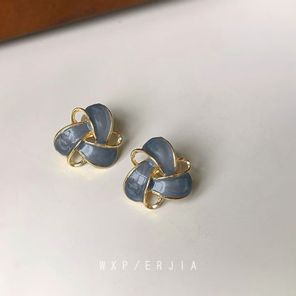 Cuff Ear Glaze Alloy Floral