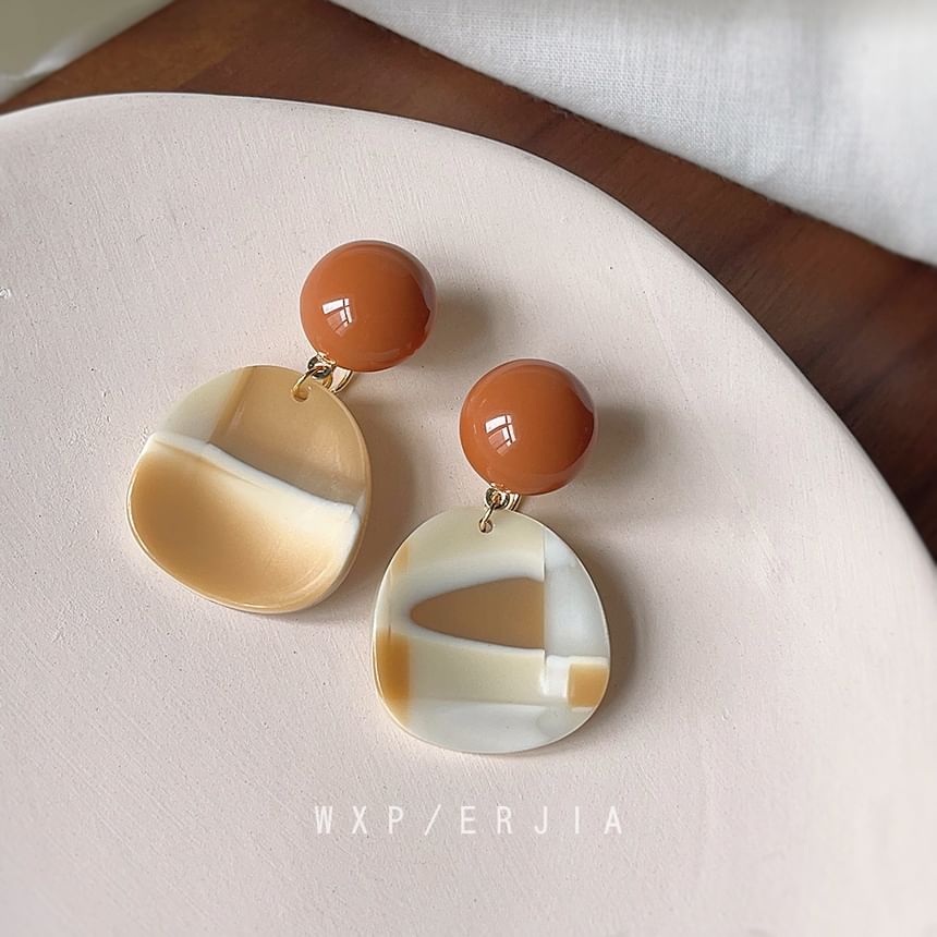 Alloy Cuff Acrylic Drop Ear