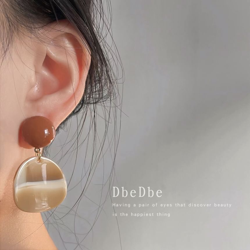 Alloy Cuff Acrylic Drop Ear
