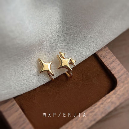Ear Star Alloy Asymmetrical Cuff