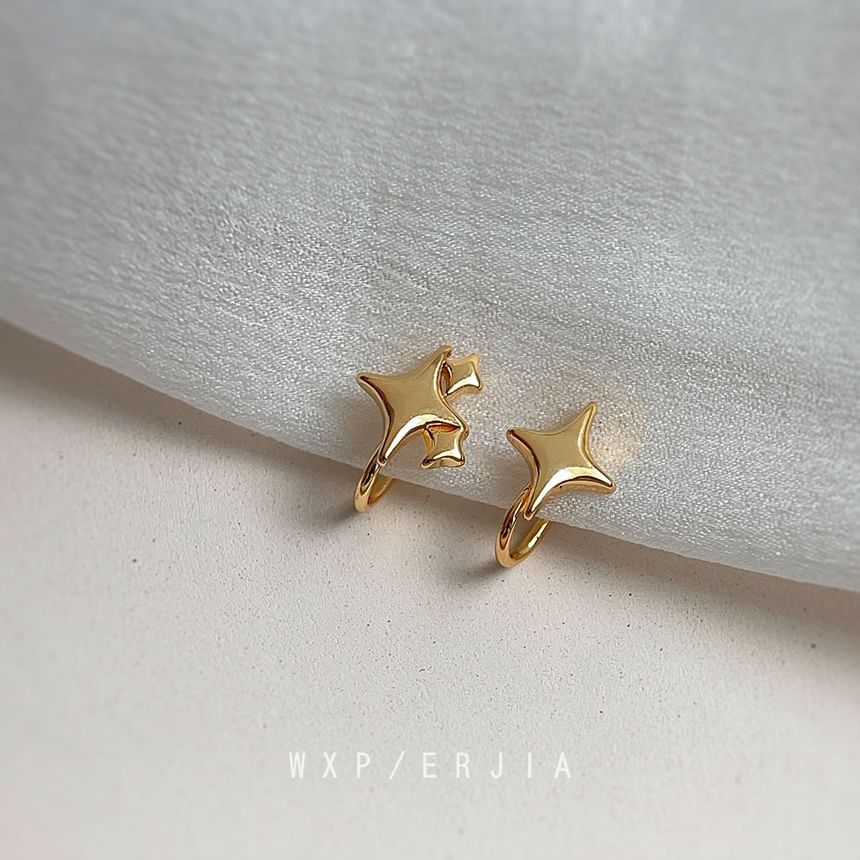 Ear Star Alloy Asymmetrical Cuff