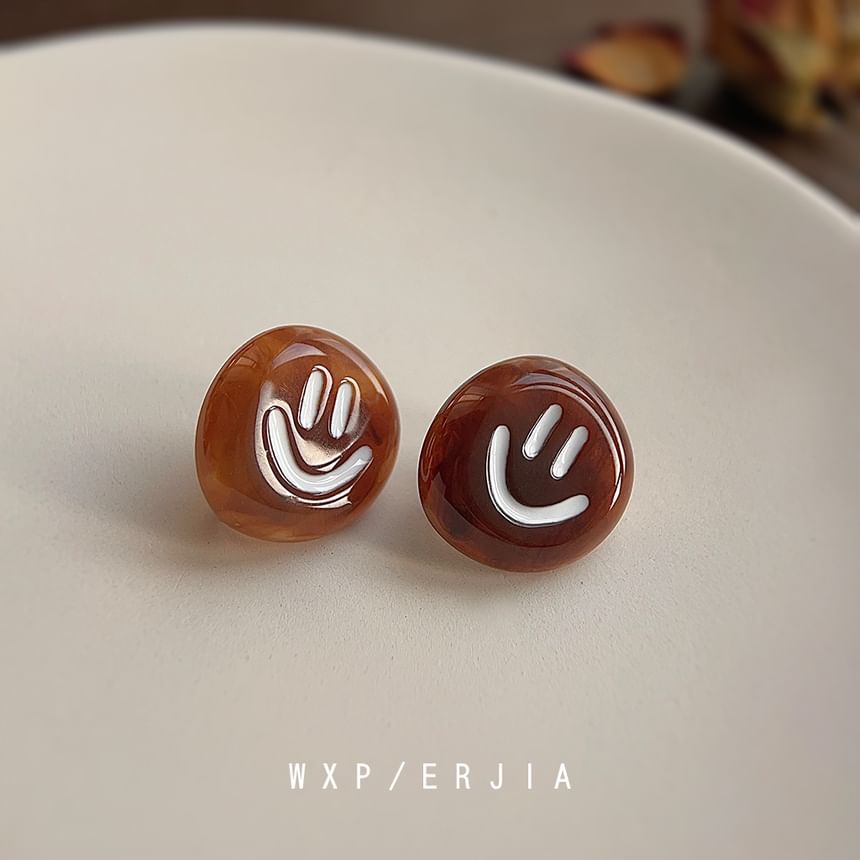 Cuff Acetate Ear Asymmetrical Smiley