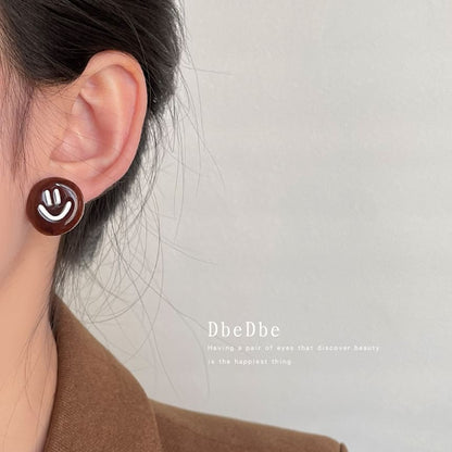Cuff Acetate Ear Asymmetrical Smiley