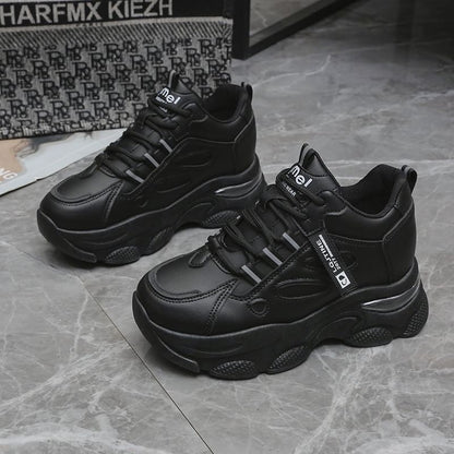 Lettering Platform Sneakers