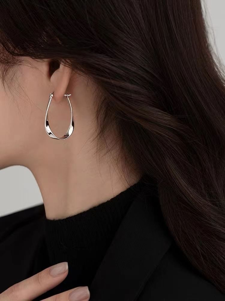 Sterling Silver Hoop Earring