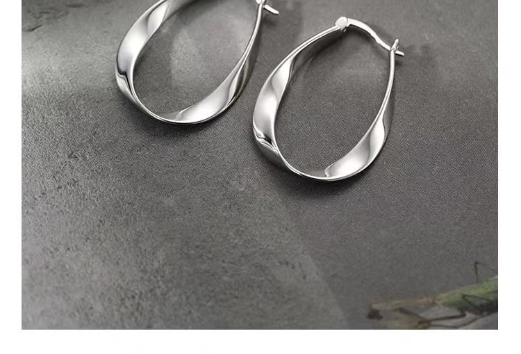 Sterling Silver Hoop Earring