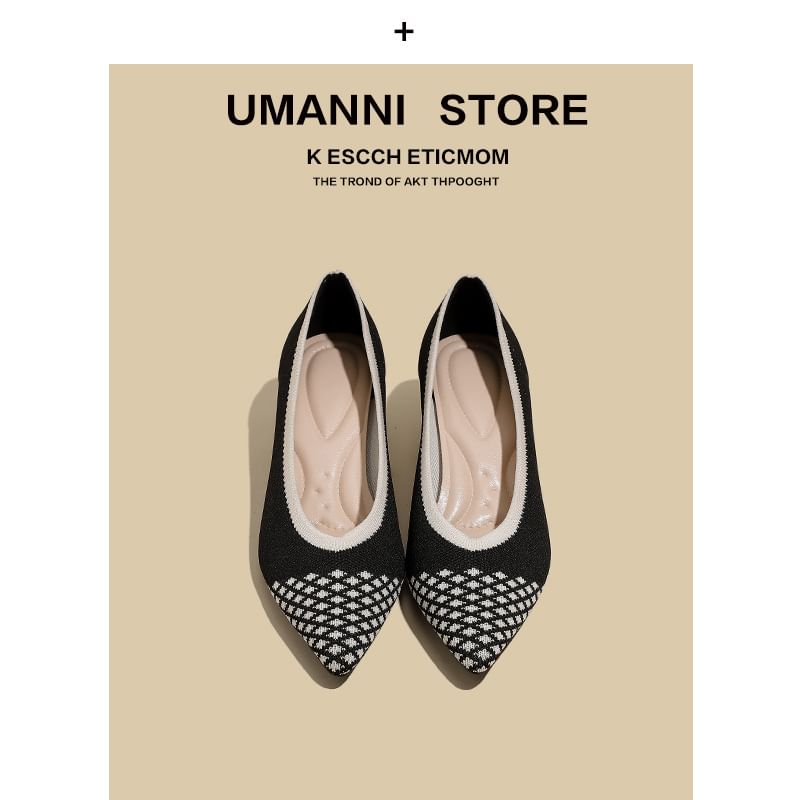 Pumps Pointed Kitten-Heel