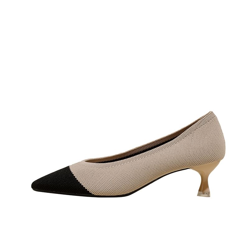 Pumps Pointed Kitten-Heel