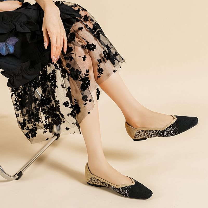 Tone Woven Flats Two