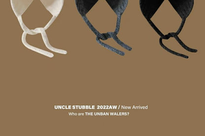 Bear Ear Fleece Bonnet Hat