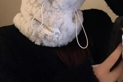 Bear Ear Fleece Trapper Hat