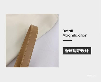 Faux Leather Flap Shoulder Bag