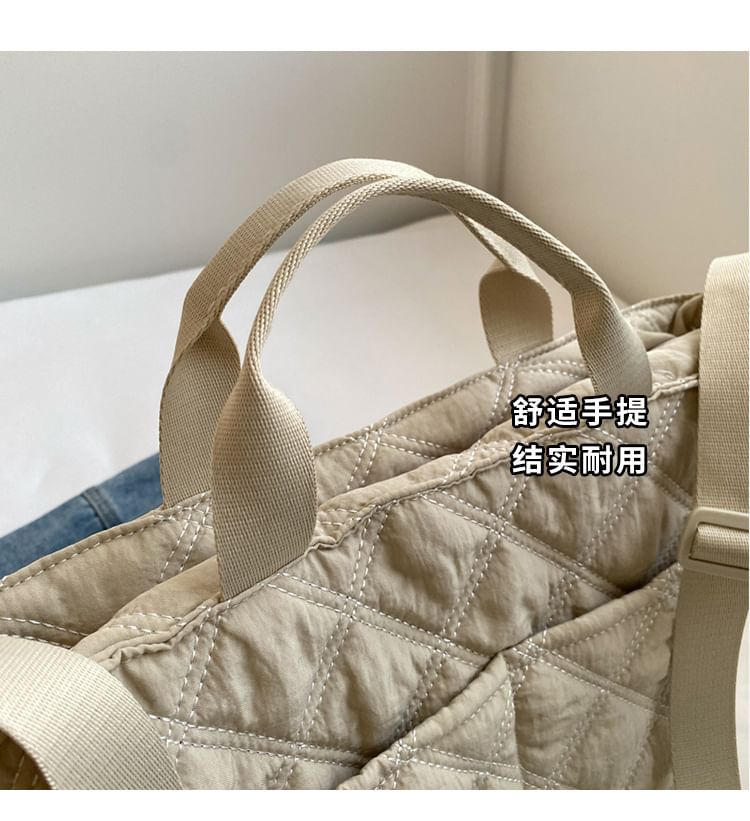 Quilted Tote Bag