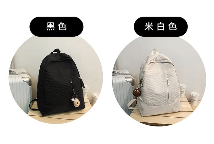 Rucksack/Taschenanhänger mit mehreren Taschen und Applikationen/Set