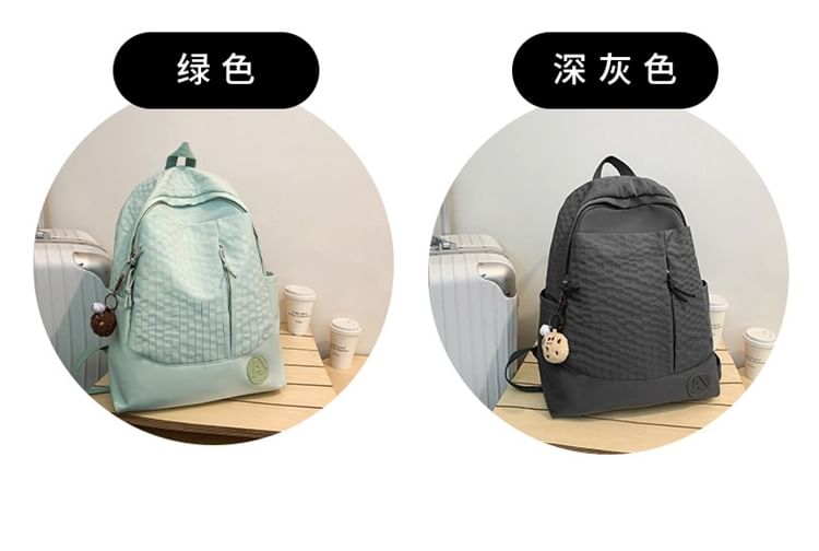 Rucksack/Taschenanhänger mit mehreren Taschen und Applikationen/Set