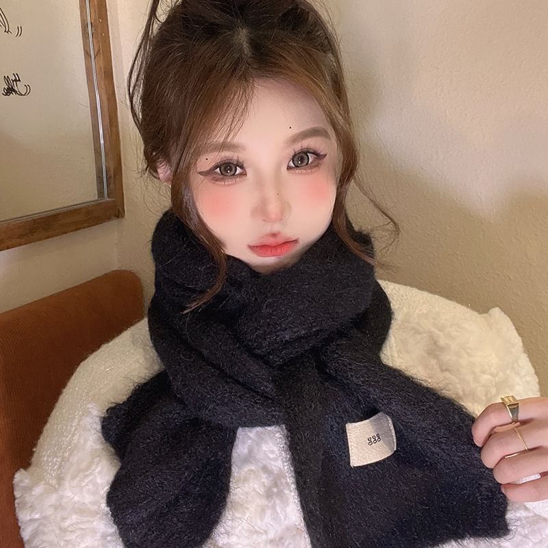 Label Applique Scarf