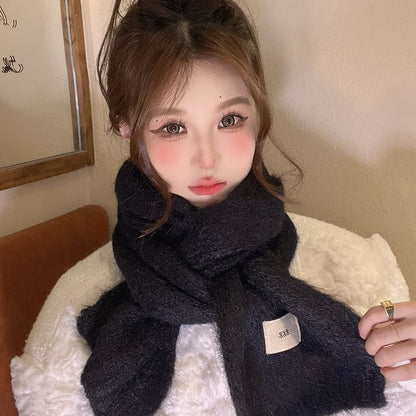 Label Applique Scarf