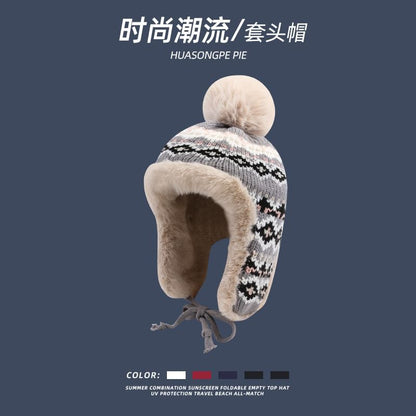 Trapper Hat Patterned