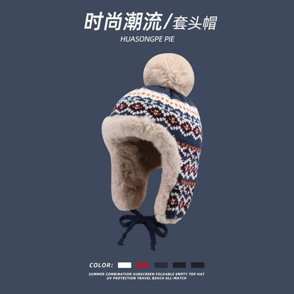 Trapper Hat Patterned