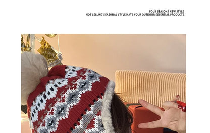 Trapper Hat Patterned