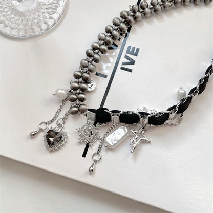 Alloy Charm Necklace