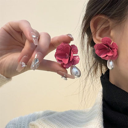 Drop Rose Earring