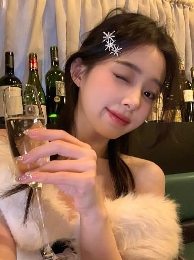 Rhinestone Clip Star Hair