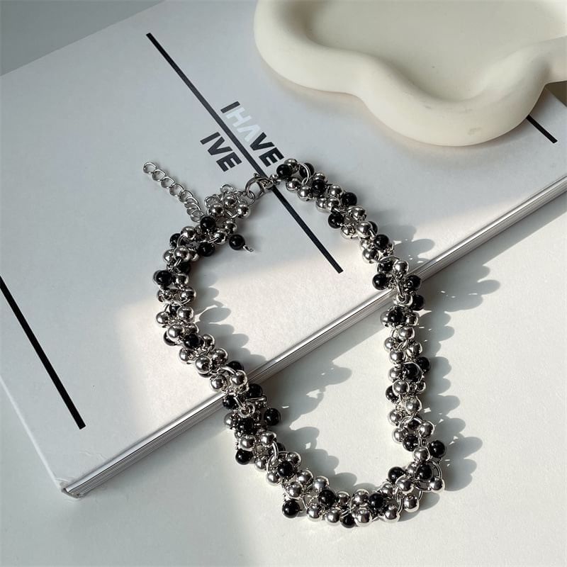 Layered Beaded Choker