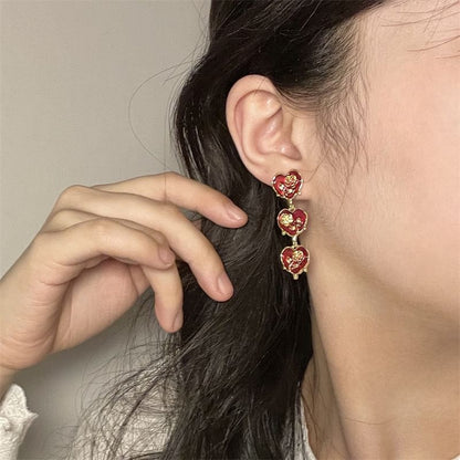 Earring Drop Heart