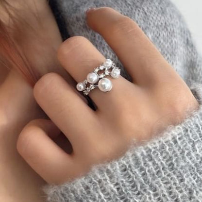 Faux Ring Pearl