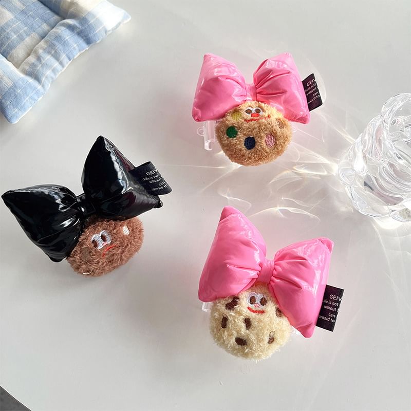 Clip Set Phone Bow Lanyard / Cookie