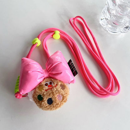 Clip Set Phone Bow Lanyard / Cookie