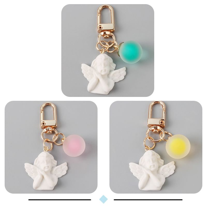 Angel Resin Keyring