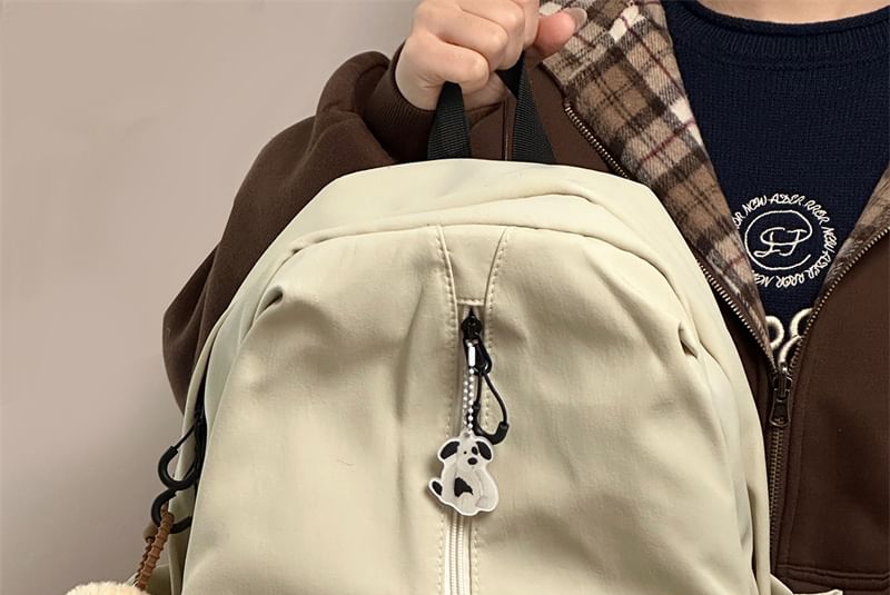 Multi-Pocket Backpack / Bag Charm / Set