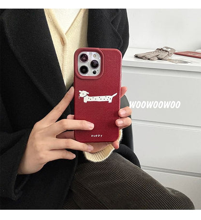 Case Dog Bell Phone Pom