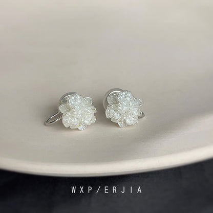 Clip-On Earring Floral