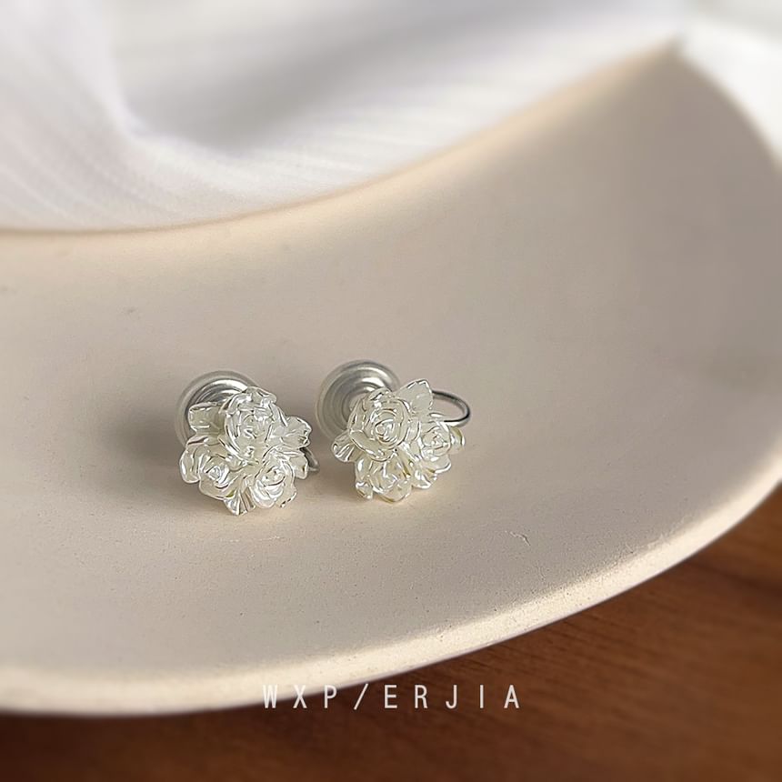 Clip-On Earring Floral