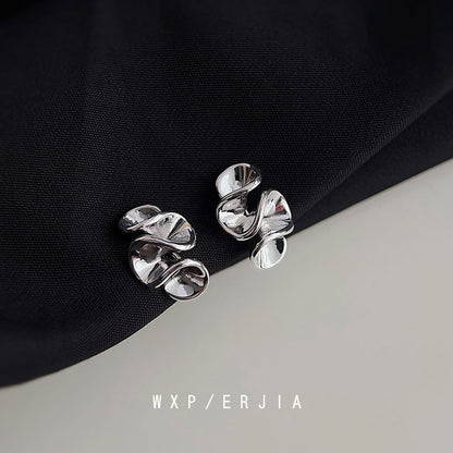 Ruffle Earring Clip-On