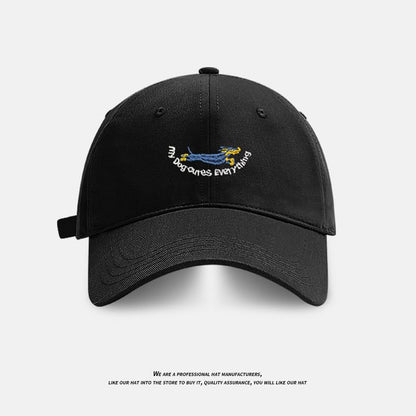 Dog Baseball Cap Embroidered