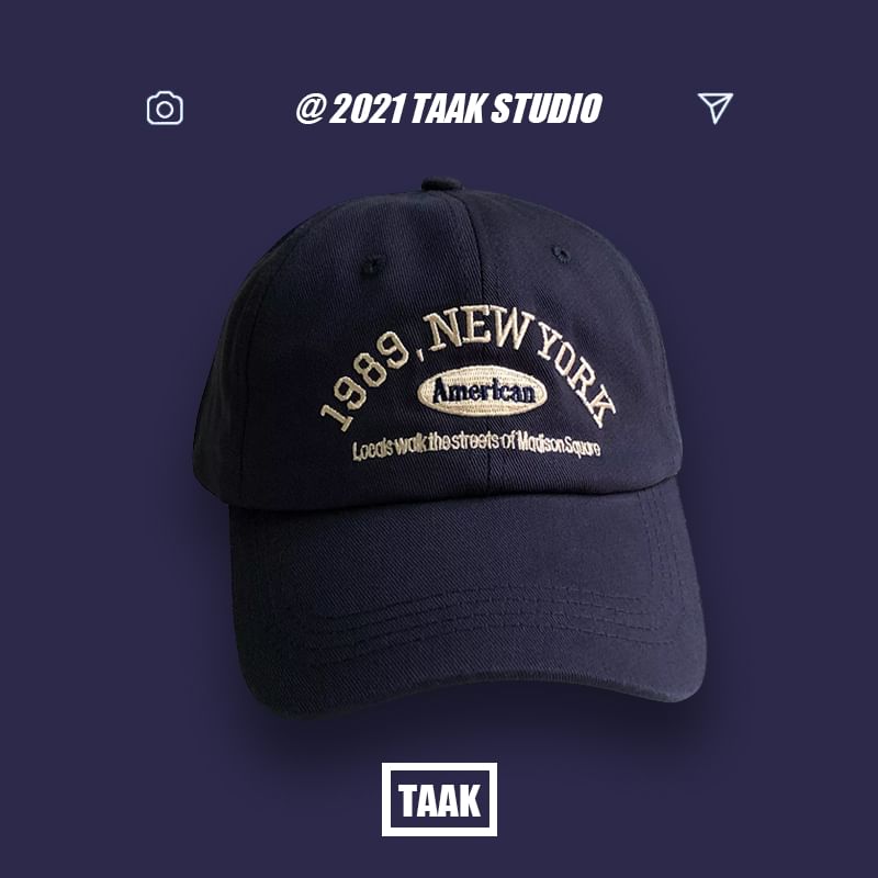 Baseball Cap Lettering