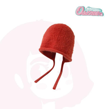 Knit Plain Hat Cloche