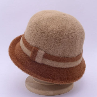 Hat Two Tone Cloche