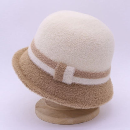 Hat Two Tone Cloche