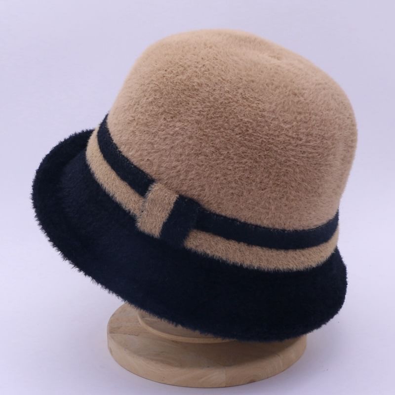 Hat Two Tone Cloche