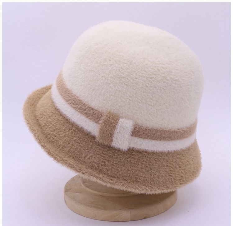Hat Two Tone Cloche