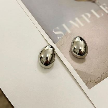 Alloy Thick Drop Earring