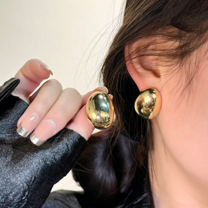 Alloy Thick Drop Earring